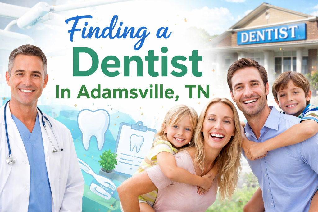 Finding a dentist in Adamsville